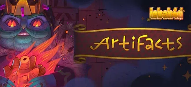 Tampilan visual slot Artifacts dengan tema petualangan kuno